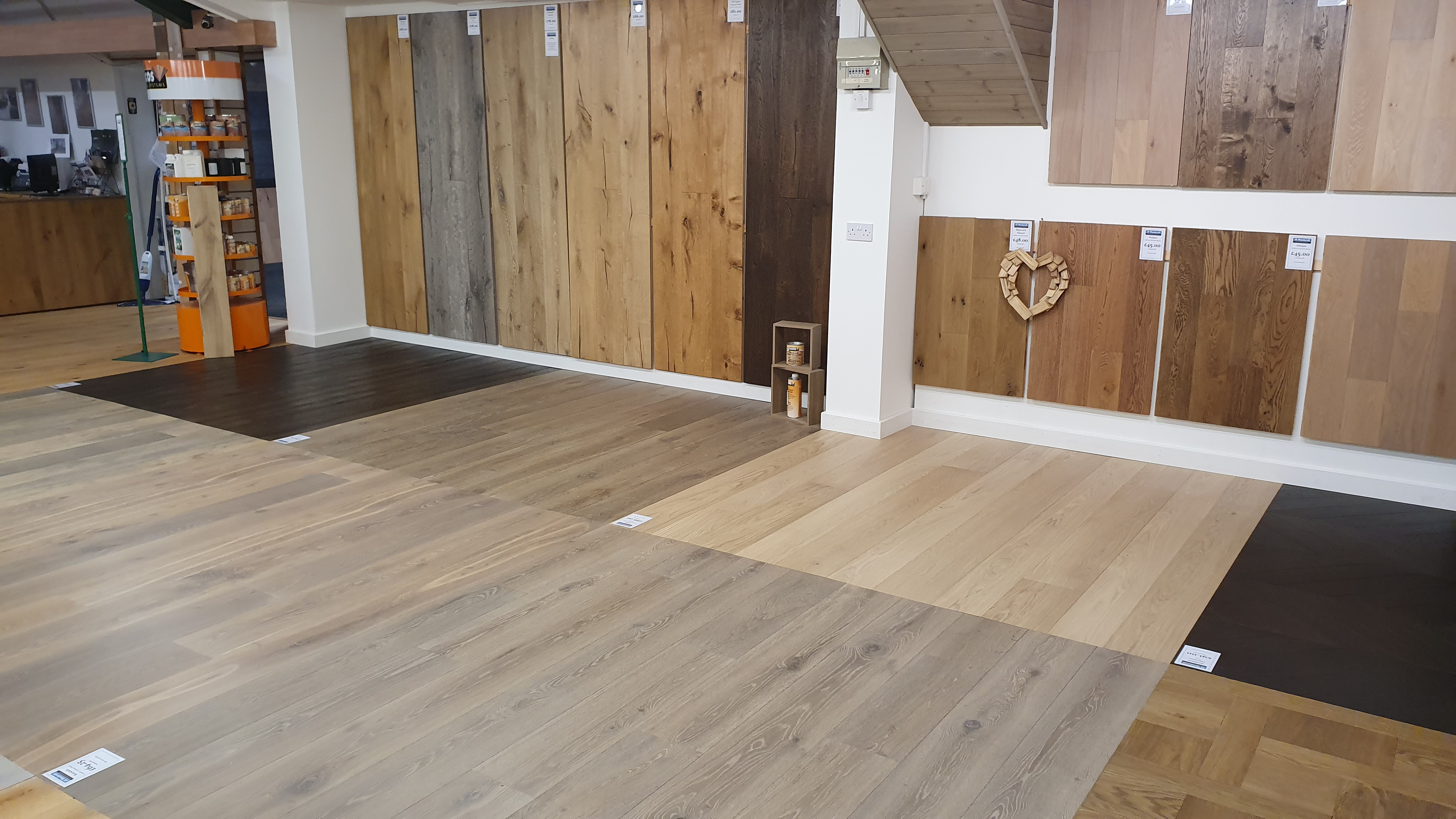 JS Woodcraft Bespoke Flooring Engineered Oak York Showroom