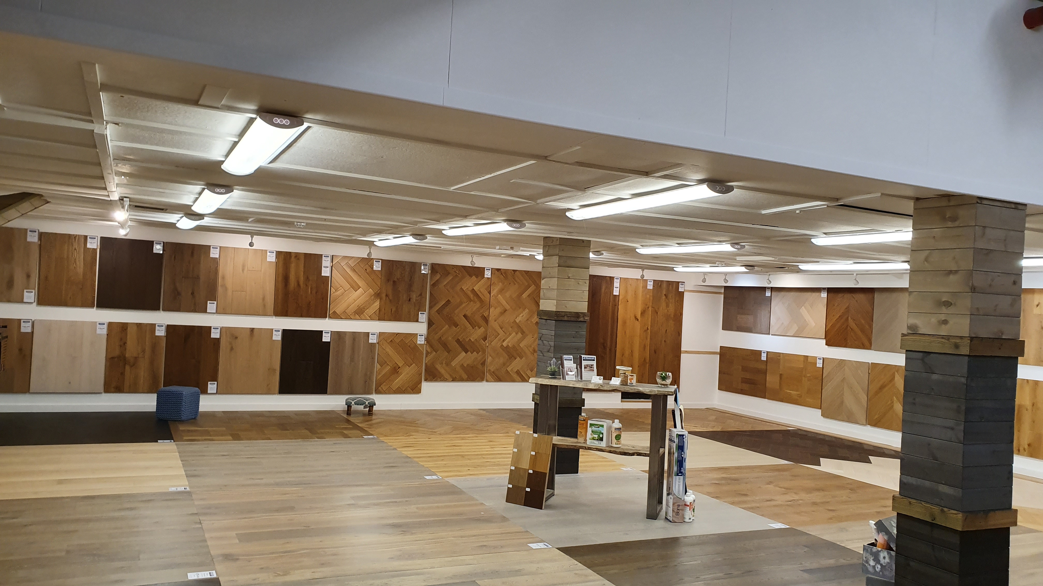JS Woodcraft Bespoke Flooring Engineered Oak York Showroom