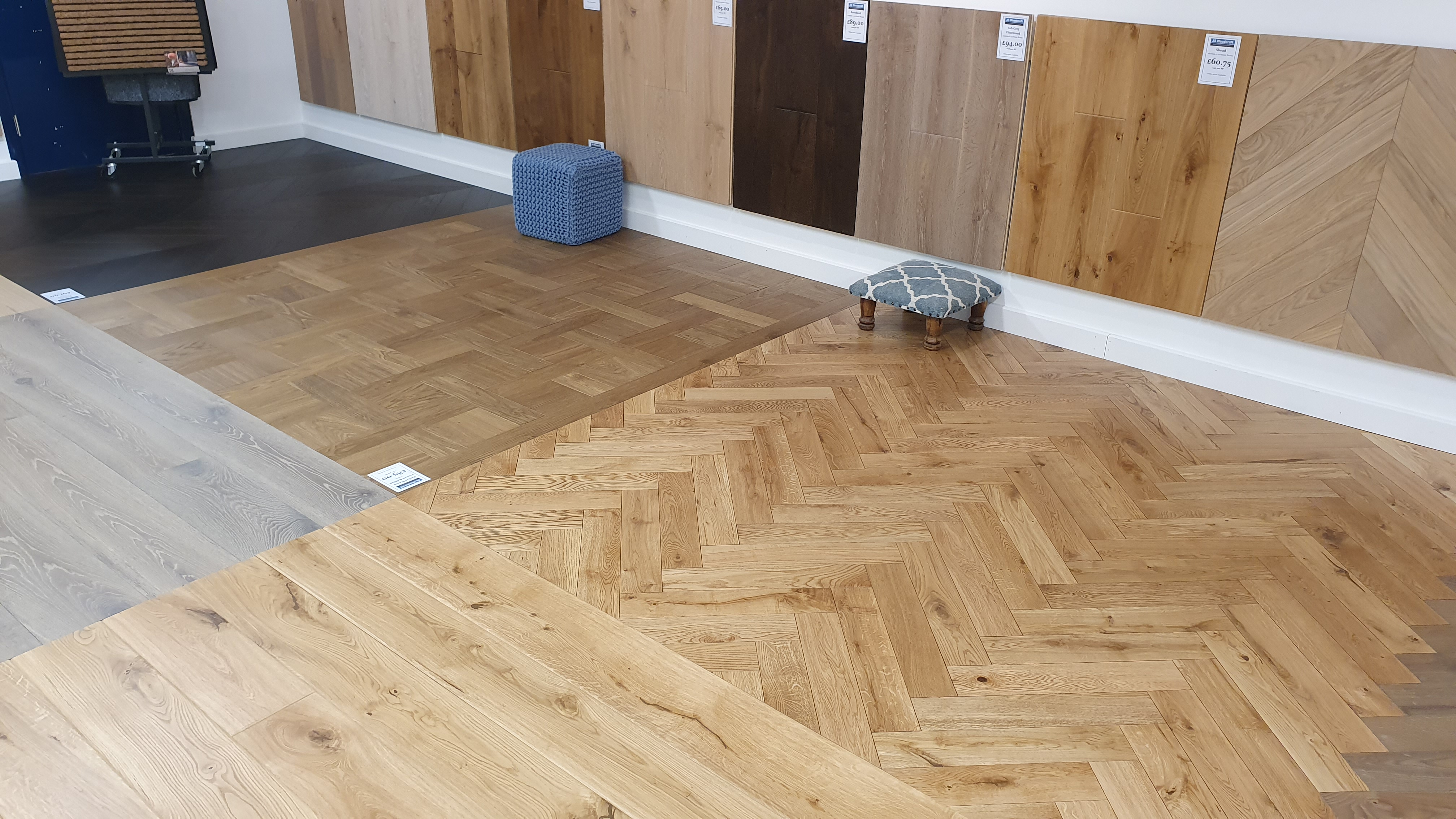 JS Woodcraft Bespoke Flooring Engineered Oak York Showroom