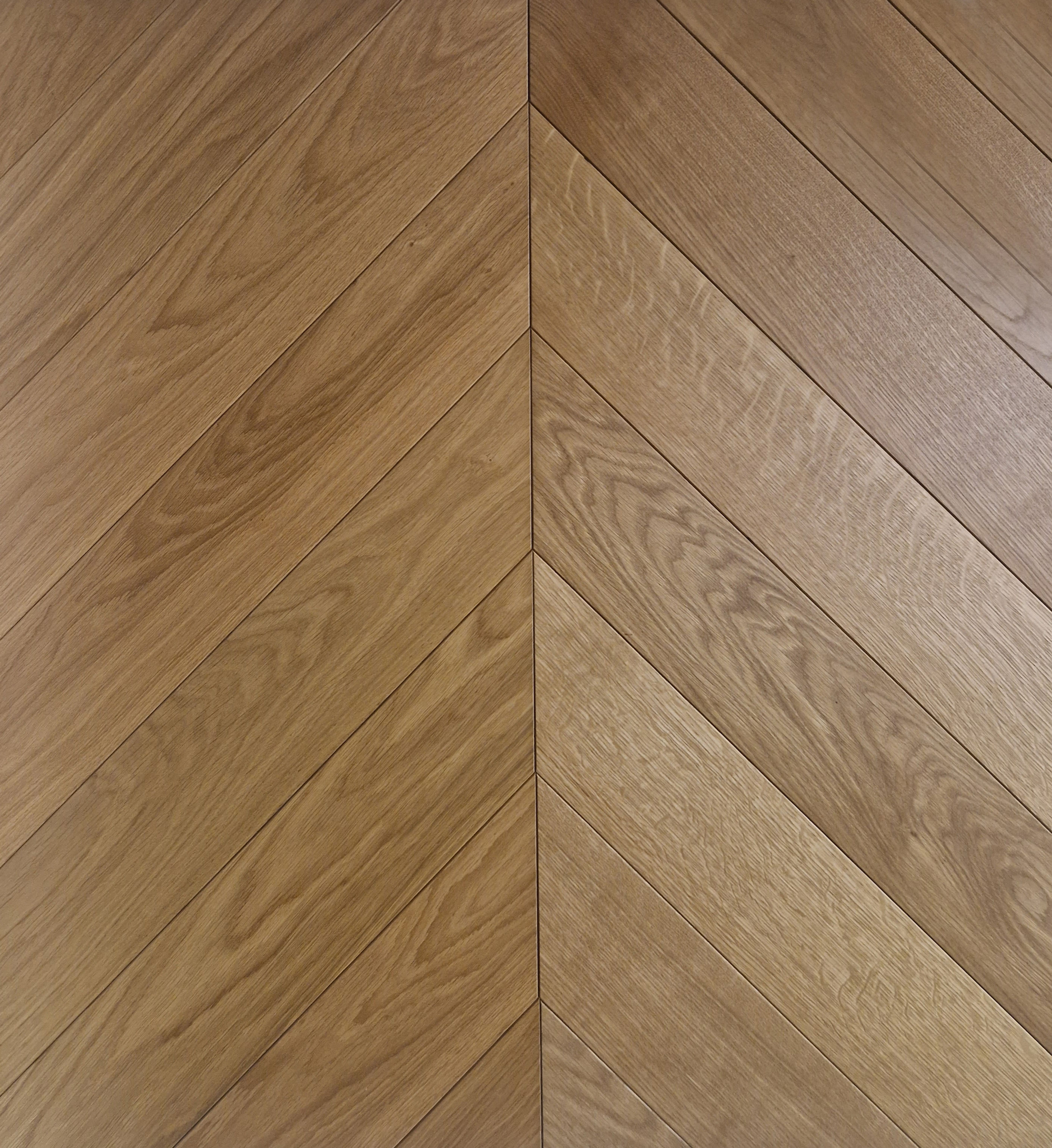 Elite Natural Oiled European Oak Chevron