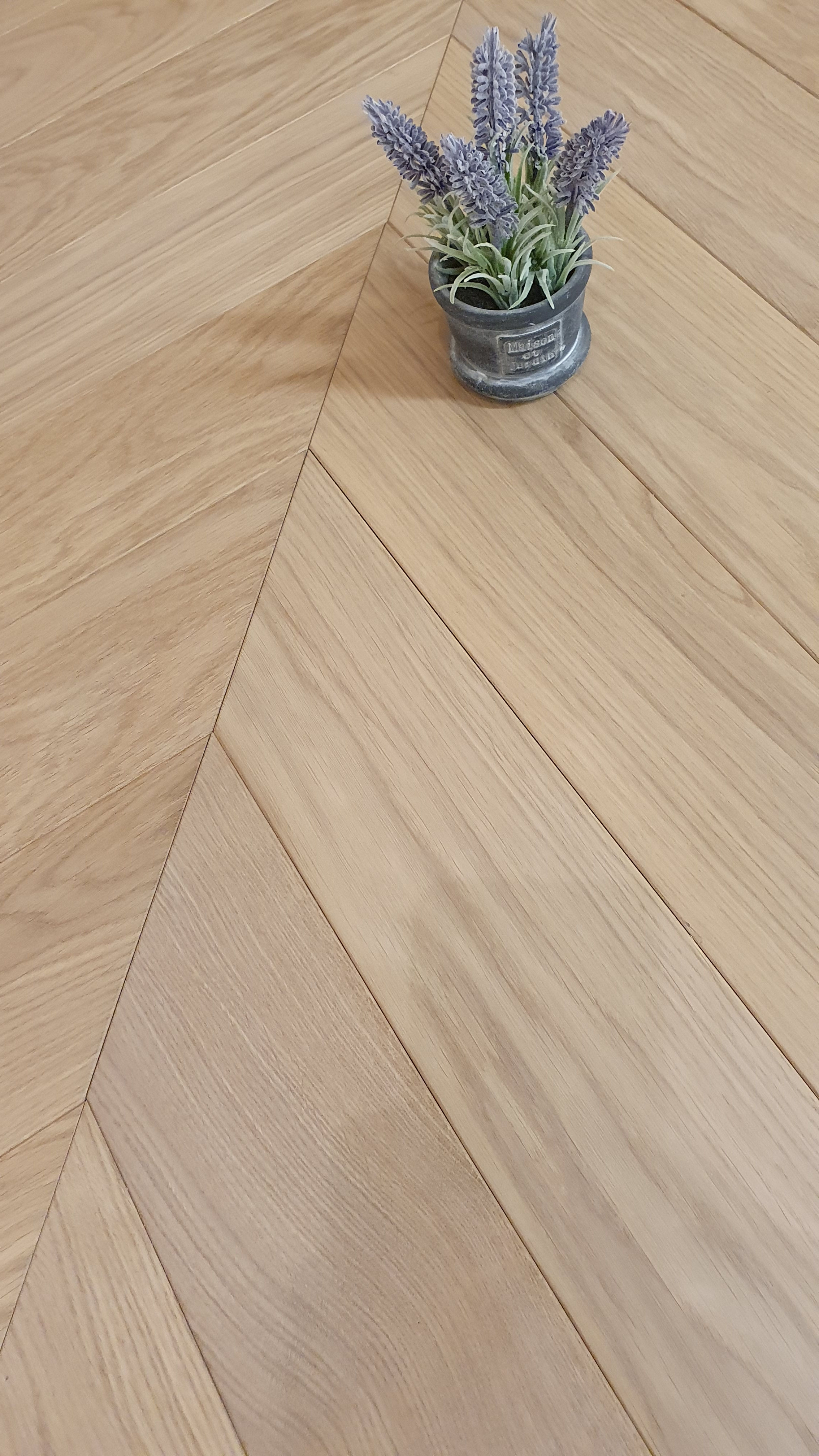 Engineered Oak Unfinished Chevrons