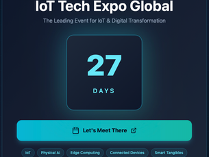 Countdown to IoT Tech Ex Global