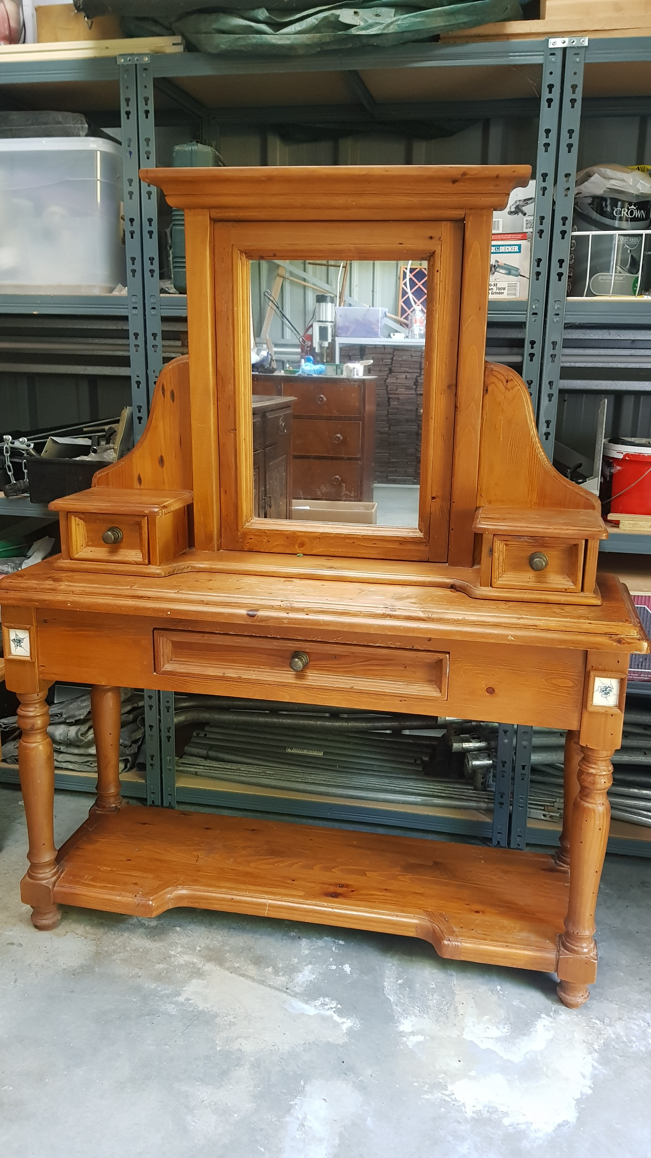 Pine Dressing Table
