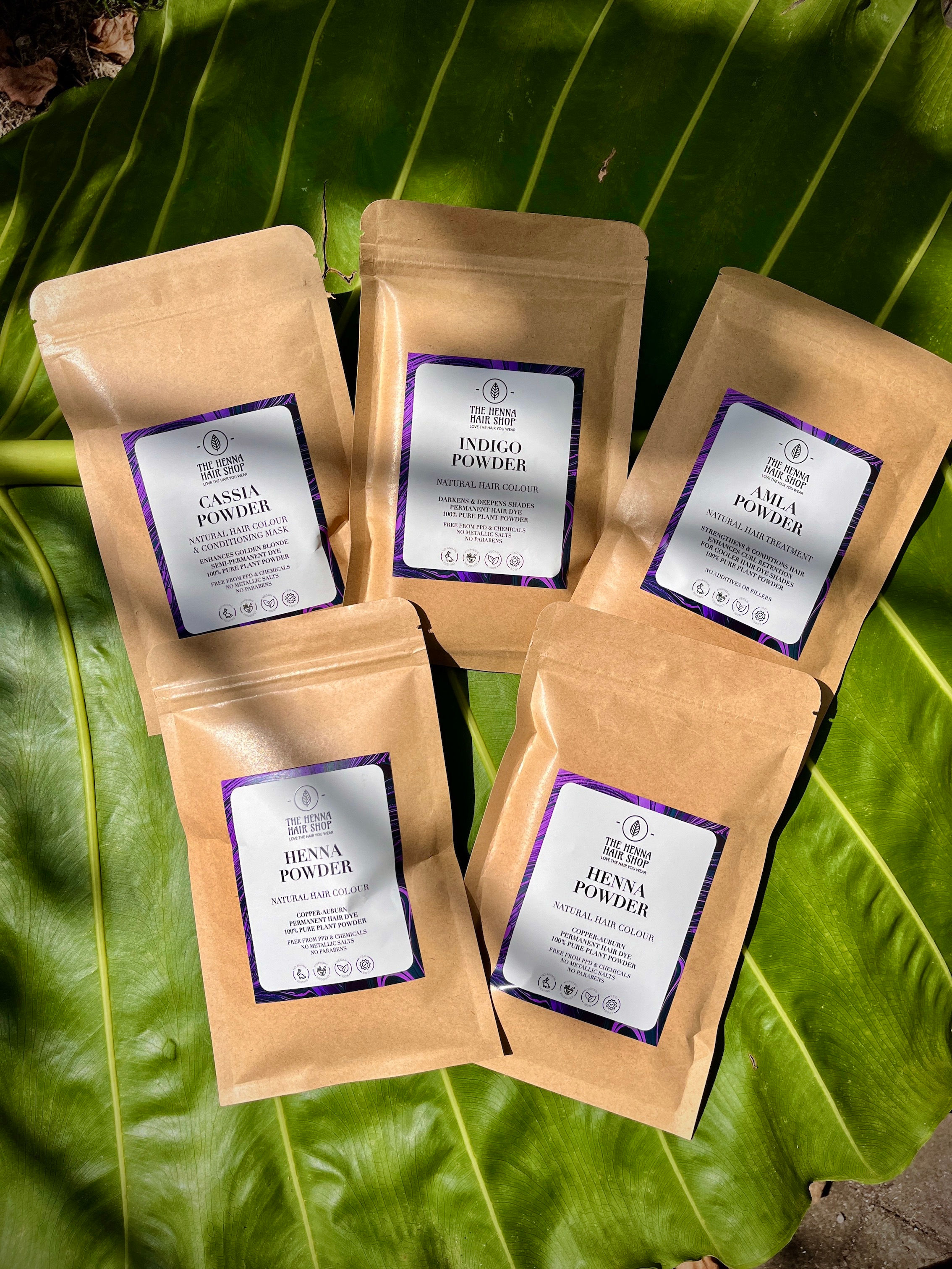Natural Hair Dye Bundle