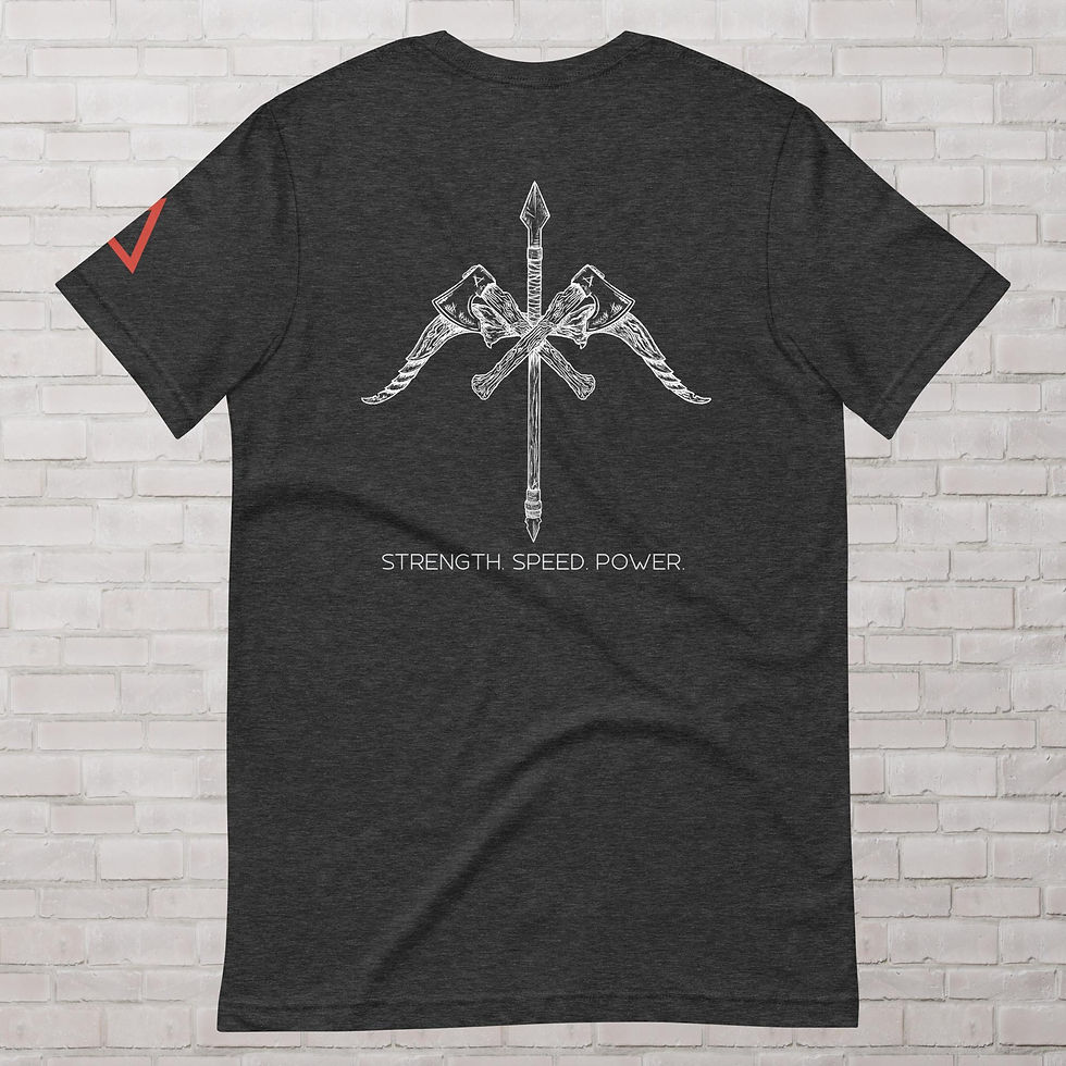 Thumbnail: A Barbarian's Weapons Signature Tee (Dark)