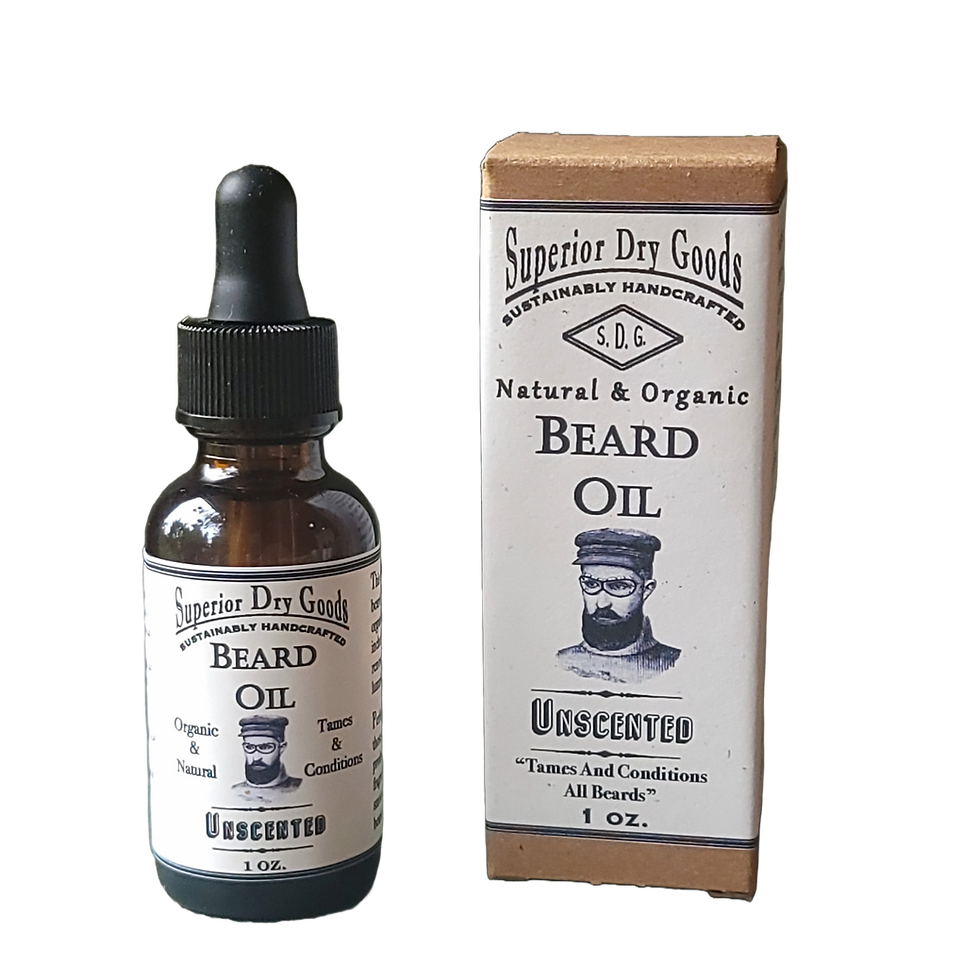 Thumbnail: Unscented All Natural Beard Oil & Balm