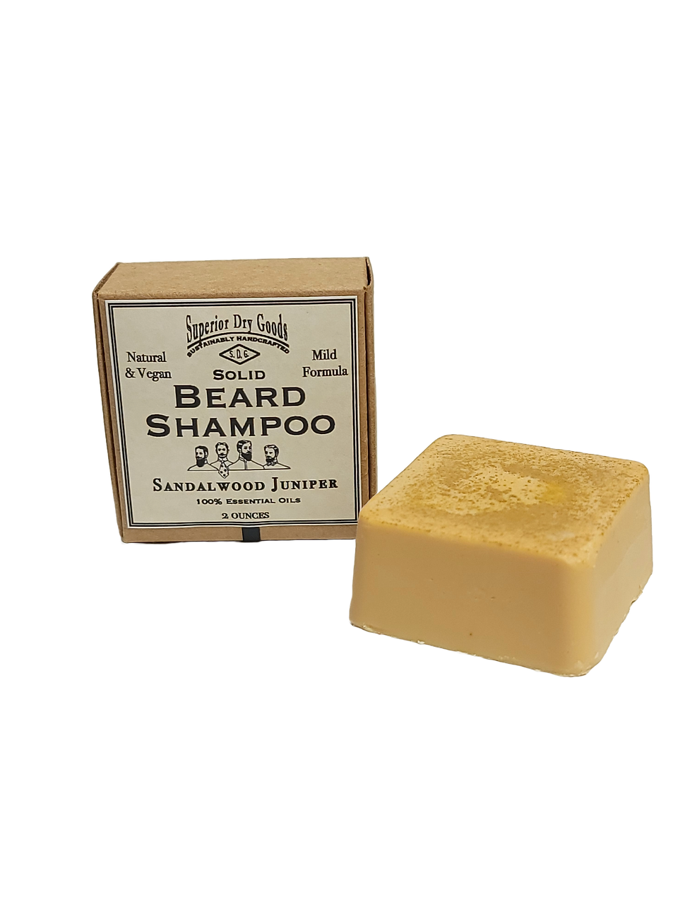 Natural Sandalwood Juniper Beard Shampoo