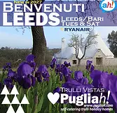 Leeds to Puglia Bari