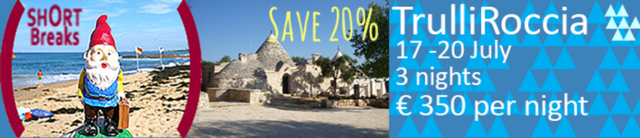 TrulliRoccia JULY Discount