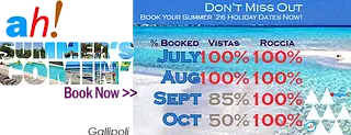 Puglia October availability