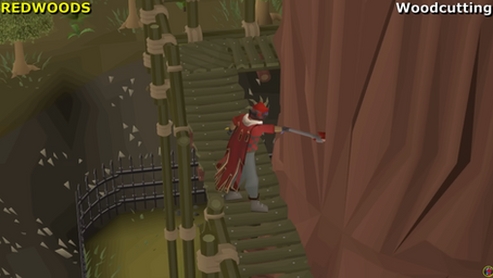 How To AFK Woodcutting in OSRS