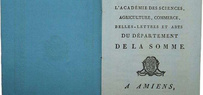 [ACADEMIES - FRENCH REVOLUTION]. 