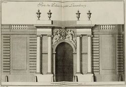 PORTE PETIT LUXEMBOURG - LIVRE ARCHITECTURE