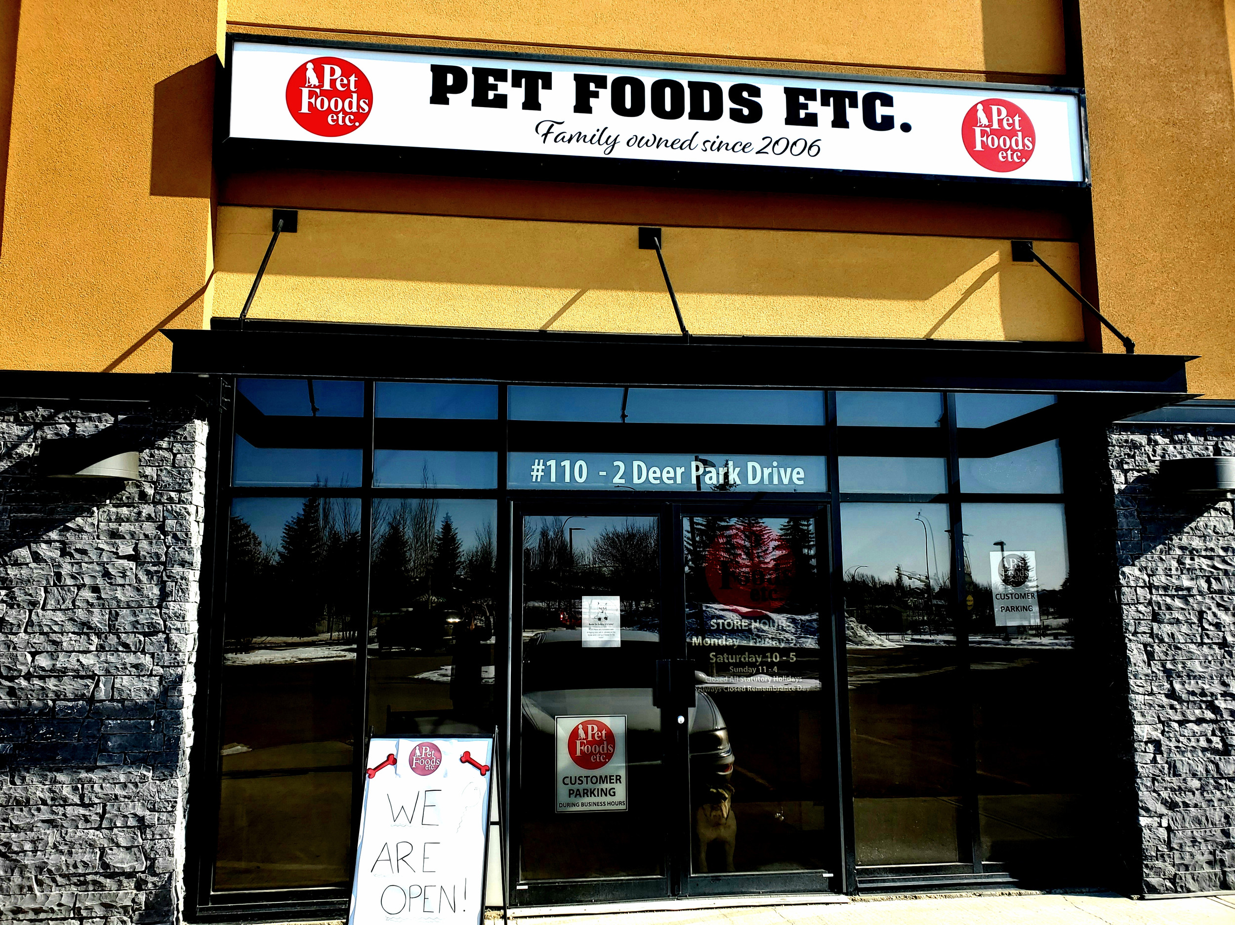 Premium Dog and Cat Food Pet Foods Etc. Stony Plain