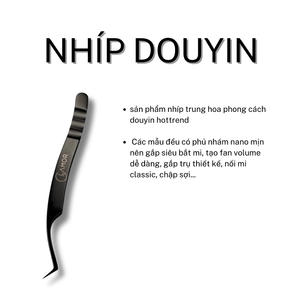 Hình thu nhỏ: Nhíp sale Glamor vàng hoặc và đen đồng giá 150k mỗi cây
