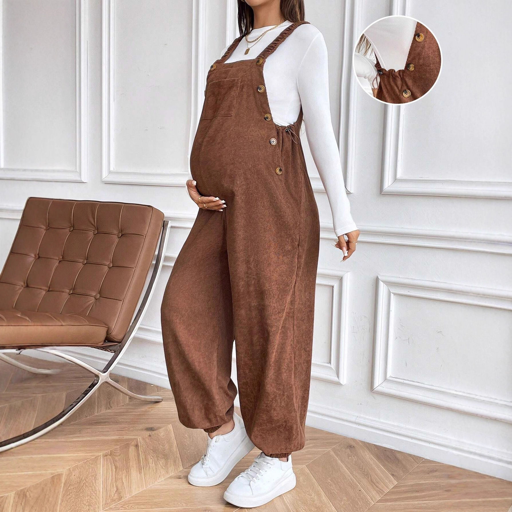Maternity Clothes for Pregnant Women Pregnancy Clothing 2025 Autumn Winter Adjus