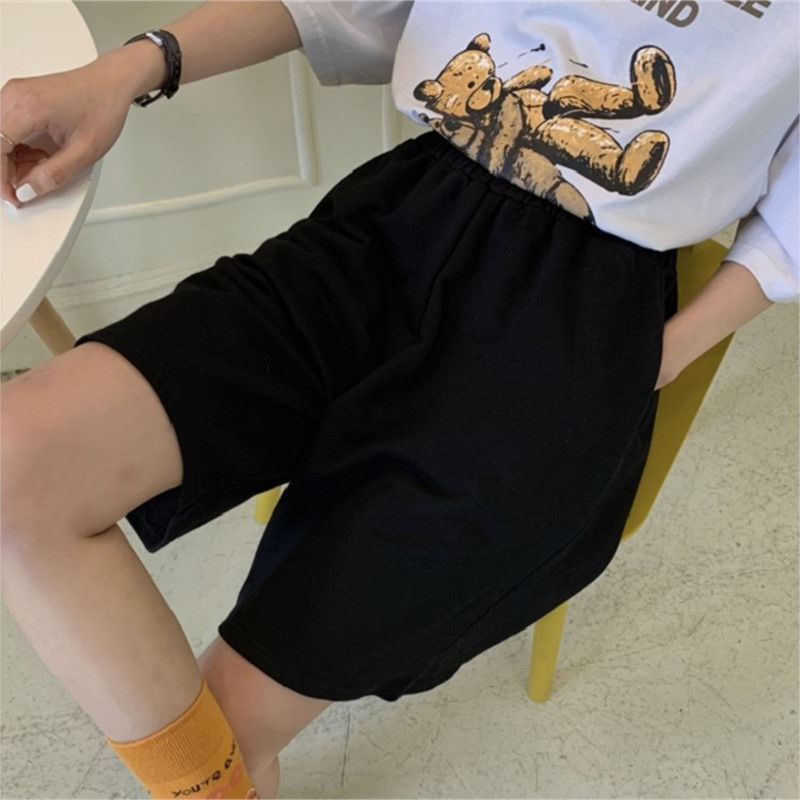 Thumbnail: 2023 New Summer Shorts Women Elasticity Korean Style Casual Shorts Students Hara