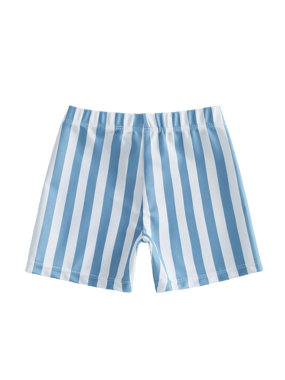 Thumbnail: Citgeett Summer Kids Baby Boys Swim Trunks Stripes Print Elastic Waist Beach Sho