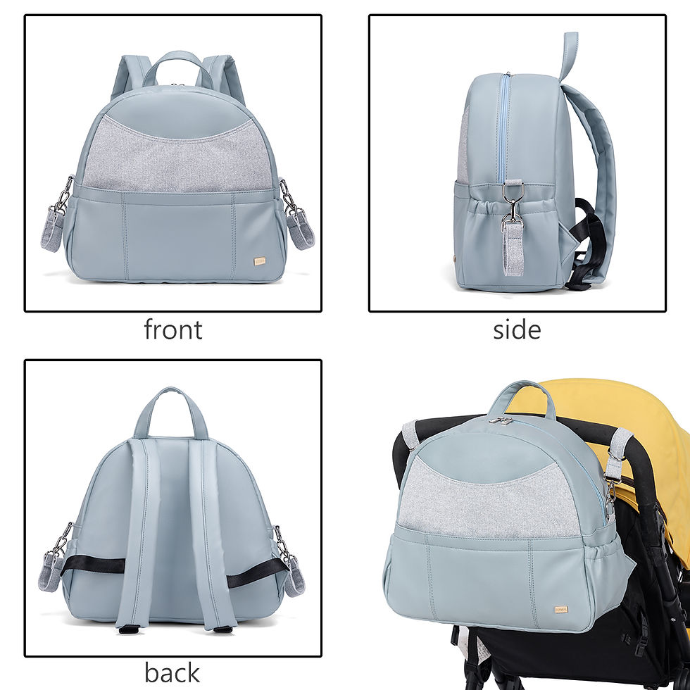 Thumbnail: Soboba Diaper Backpack for Women Large Capacity Multi-functional Nappy Changing 