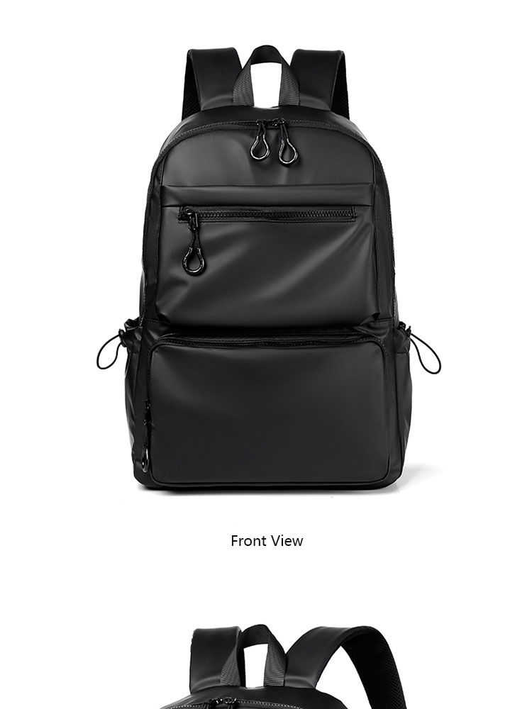 Thumbnail: A 14 Inch Computer Backpack Large Capacity Simple Durable Men's Backpack Lightwe