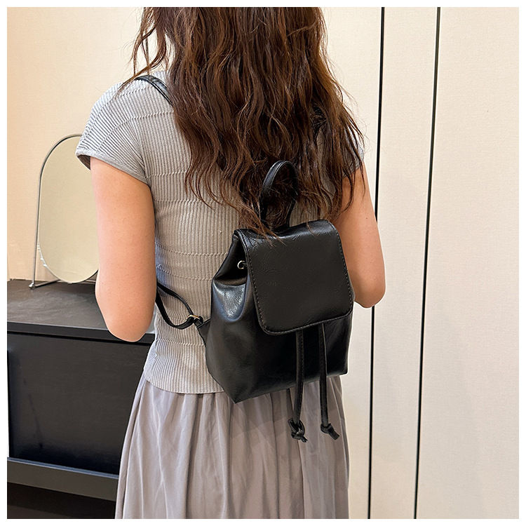 Thumbnail: Backpack for Women Fashion Retro Brown Women Shoulder Bags Cute Backpacks Back T