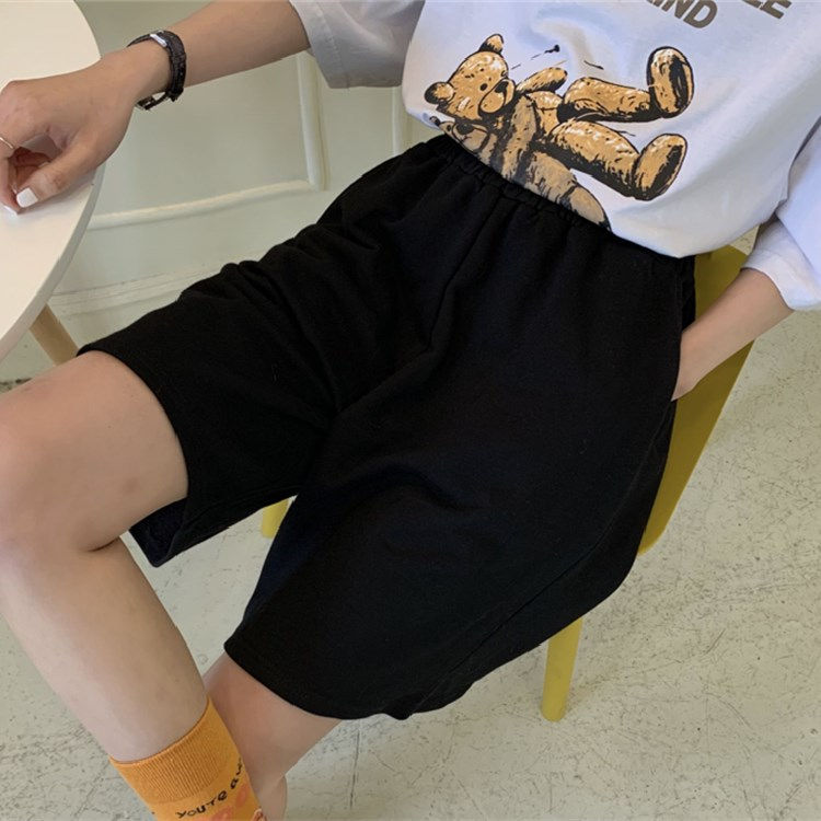 Thumbnail: 2023 New Summer Shorts Women Elasticity Korean Style Casual Shorts Students Hara