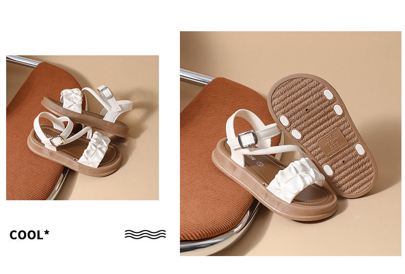Thumbnail: New Children's Sandals Summer Bowknot Girls Princess Causal Shoes Fashion Kids S