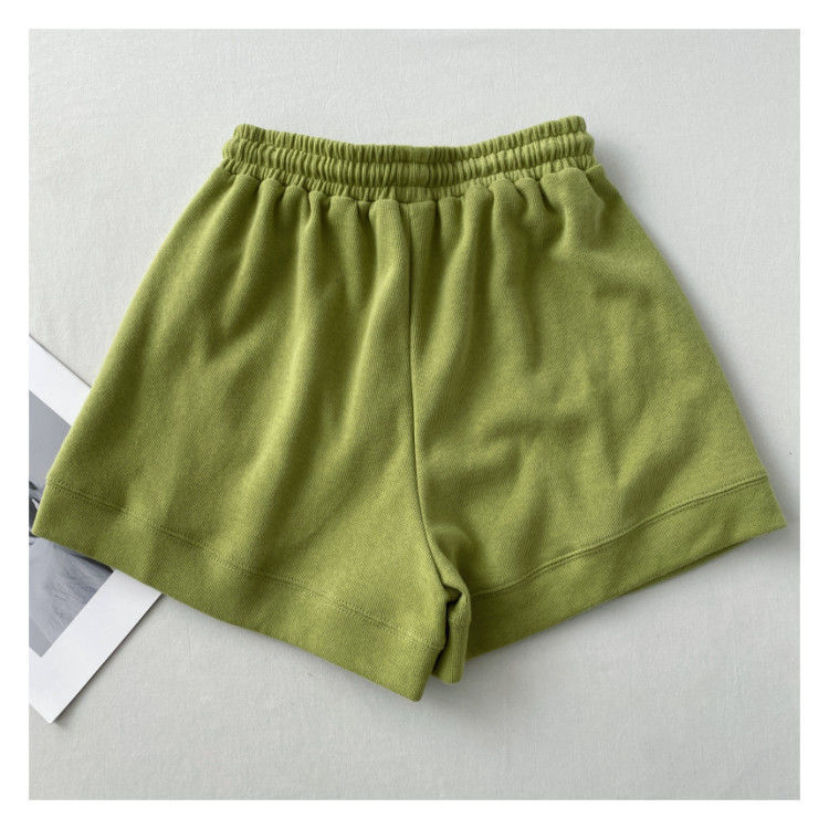 Thumbnail: Women's Korean version of loose wide-leg drawstring A-line pants with a slim wai