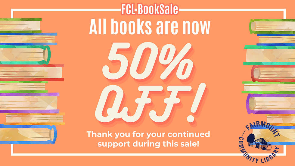 Book Sale 50 LCD