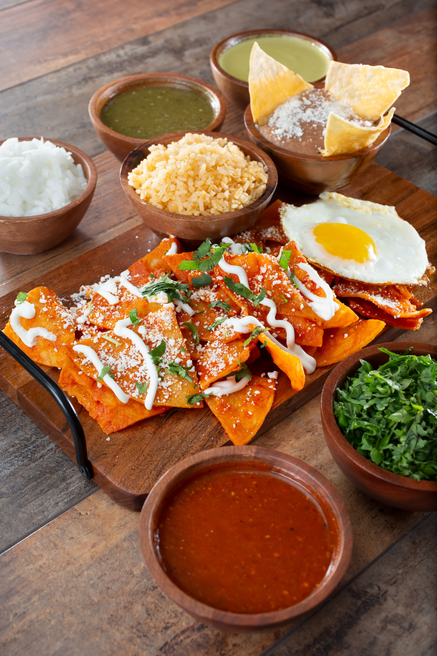 Chilaquiles Rojos