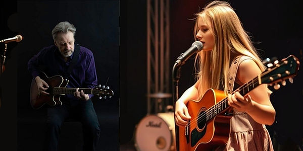 ida and Vid Weeks playing live