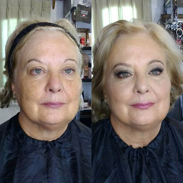Tercer clase de #perfeccionamiento para #maquilladoras con _salvatoreromanoski2014 _Me tocó la model