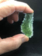 Authentic Besednice Moldavite rare energy crystal