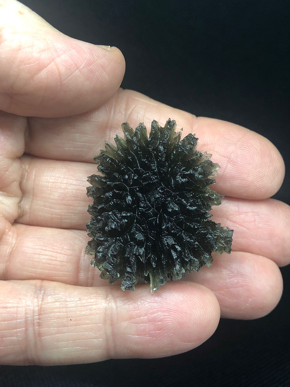 縮圖：Rare Moldavite collector stone