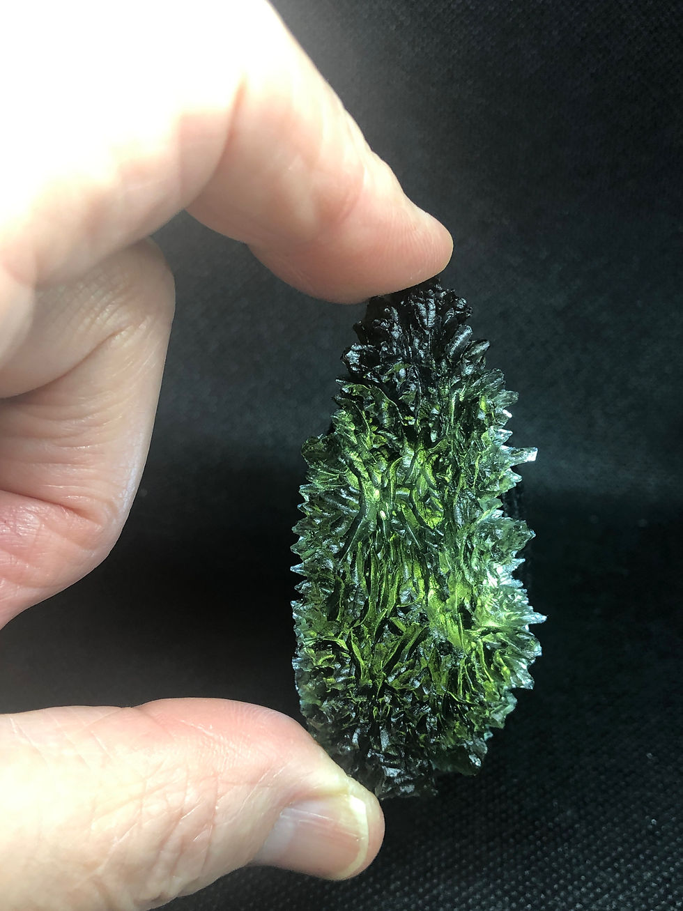Besednice Moldavite mystical cosmic collector crystal