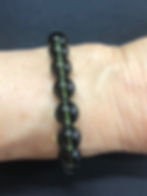 Besednice Moldavite crystal spiritual bracelet