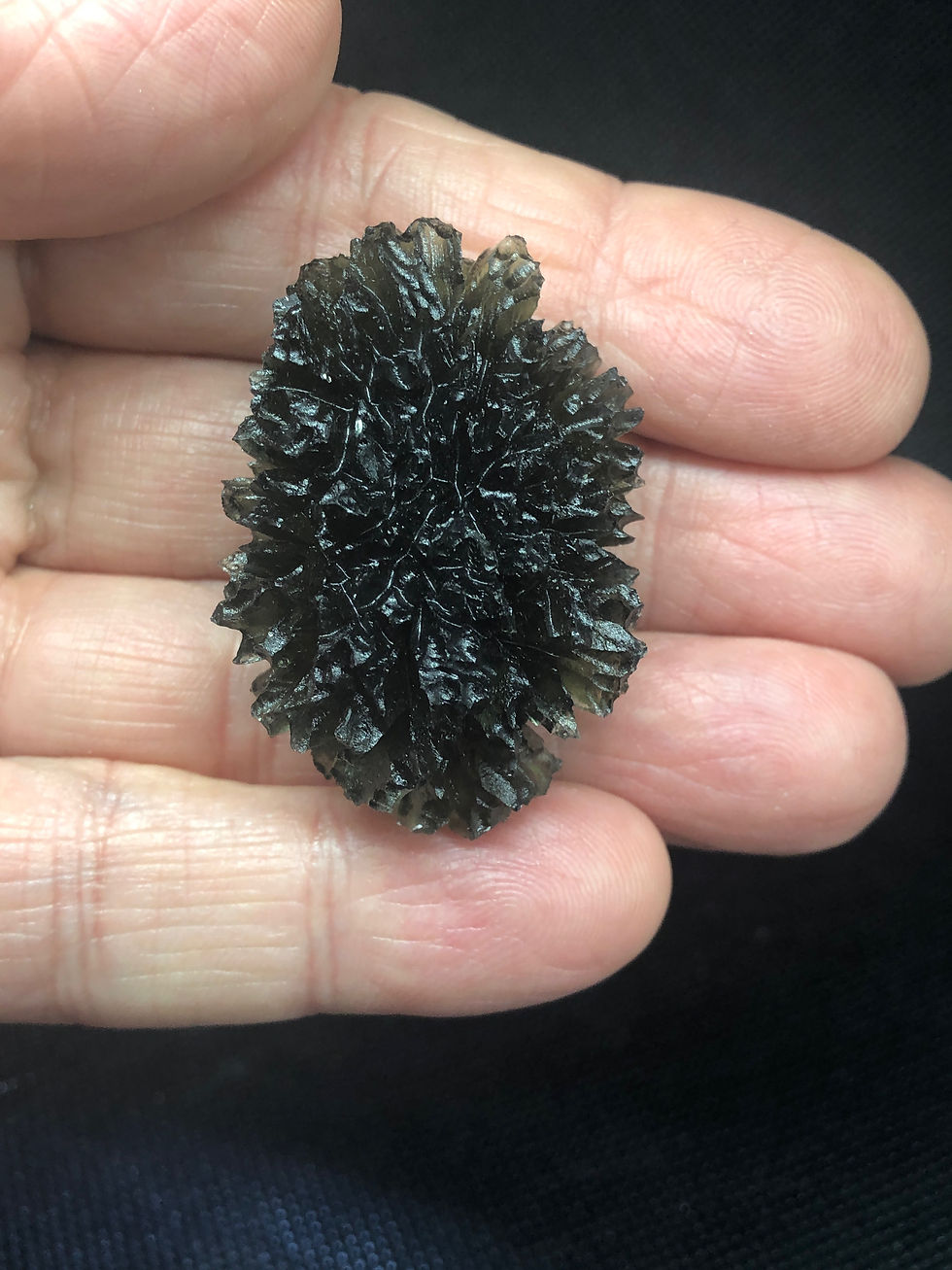 थंबनेल: Authentic Czech Besednice Moldavite