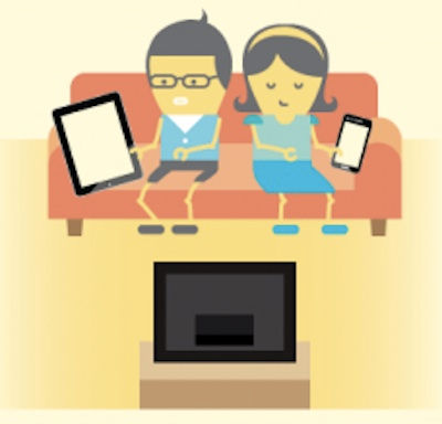 ยุคสมัยของ Second & Third Screen (Infographic)