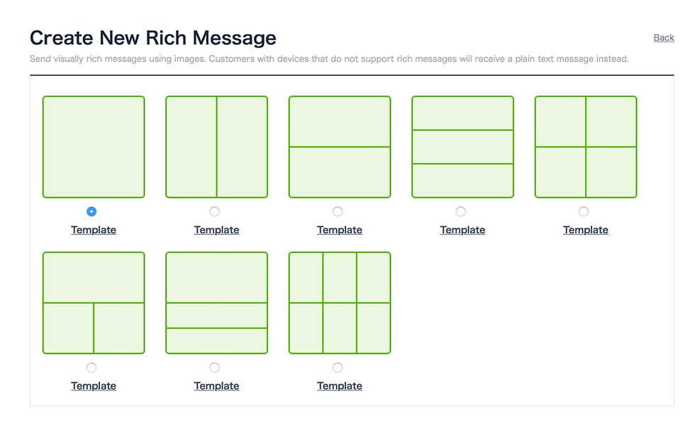 LINE Rich Message 3