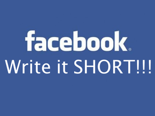 ทำไมต้องโพสต์สั้นๆ บน Facebook