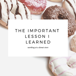 The Most Important Thing I Learned Working in a Donut Shop