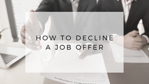 How to Decline a Job Offer (Politely)
