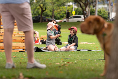 children-on-picnic-blanket-first2care-ndis-plan-support-australia (1)