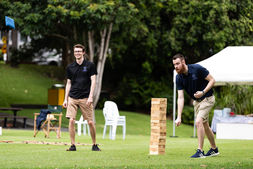 F2C-staff-playing-game-first2care-ndis-plan-support-australia