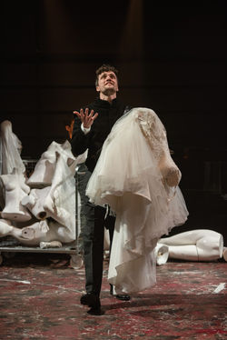 Steven van der Linden as Tamino in Guildhall Autumn Opera Scenes 2022 (c)David Monteith-Hodge Photog