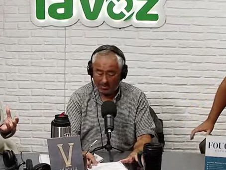 (VIDEO) Otro desplante en radio La Voz: conductor se levantó y se fue en vivo.
