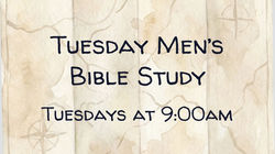 Tuesday Morning Men's Bible Study
