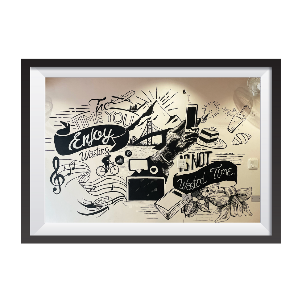 Cafe mural