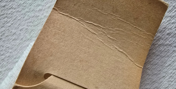 Original purchase tag on great-grandma's fabric. 1975