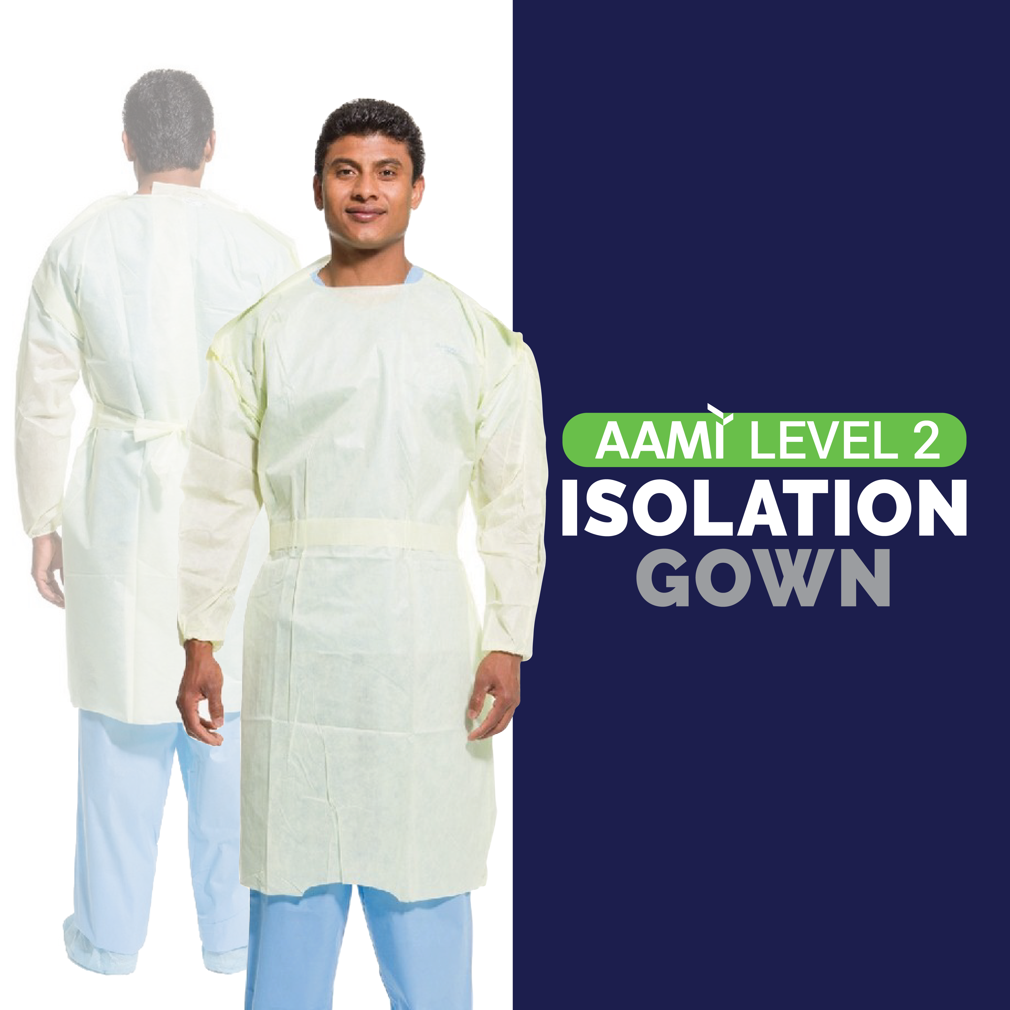 Level 2 Single Use Isolation Gowns